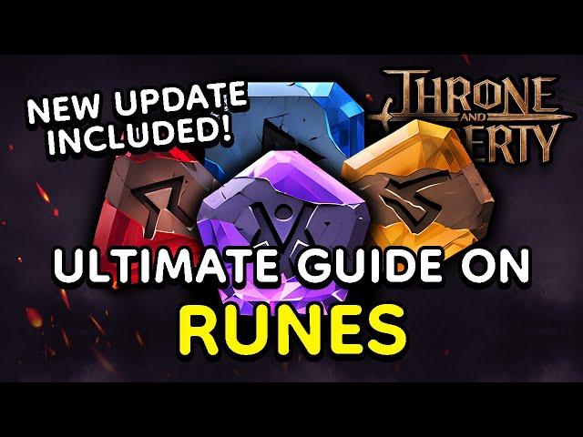 Complete Rune Guide: How To Use, Best Runes, Fastest Rune Leveling [Throne and Liberty]