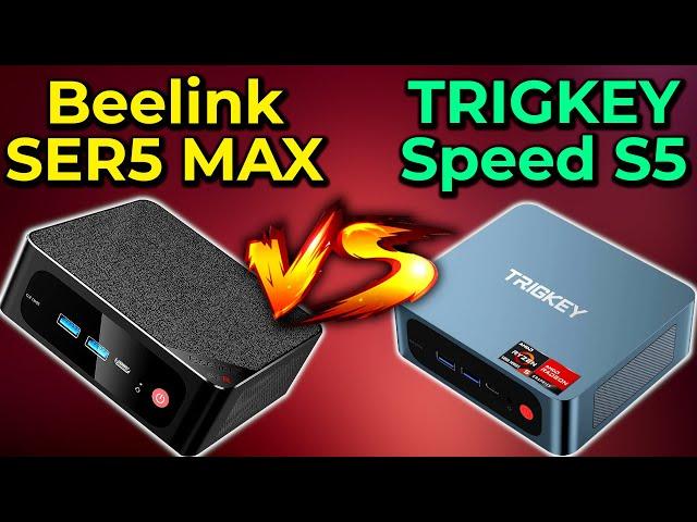 R5 5500U vs R7 5800H | Beelink SER5 MAX vs TRIGKEY Speed S5 | Mini PC Comparison | Worth The Price?