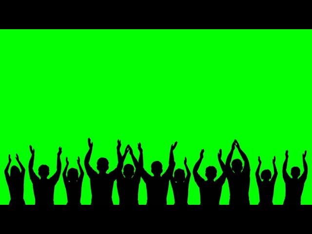 Футаж аплодисменты хромакей Applause Chromakey