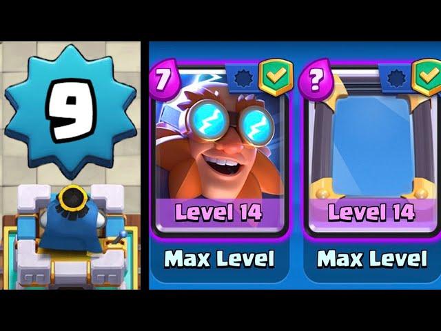 I beat Clash Royale by ONLY upgrading Electro Giant and Mirror