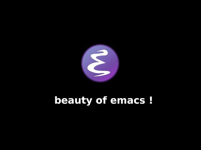 Emacs is perfect, but only if you understand it