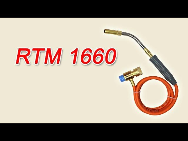 Горелка RTM-1660. Обзор.