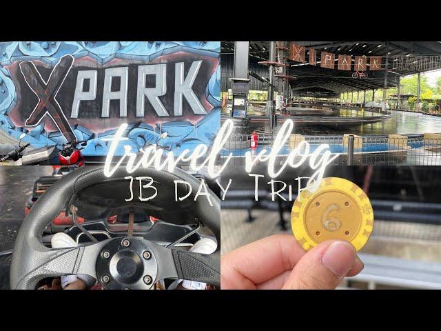 Weekend day trip to Johor Bahru, getaway from SG | JB travel vlog | go kart, best herbal chicken