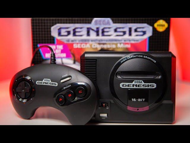 Sega Genesis Mini / ОБЗОР РАСПАКОВКА ТЕСТ