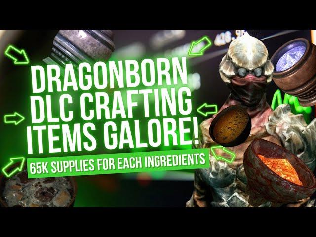 Skyrim Mod Dragonborn DLC Crafting Supplies