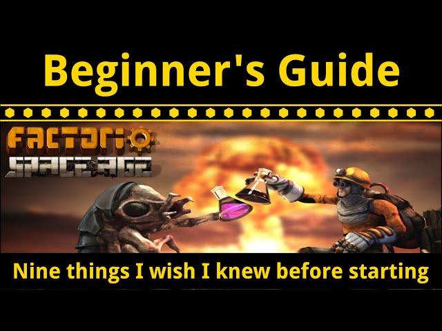 Factorio: Space Age Beginner's Guide - Nine simple things I wish I knew before I started