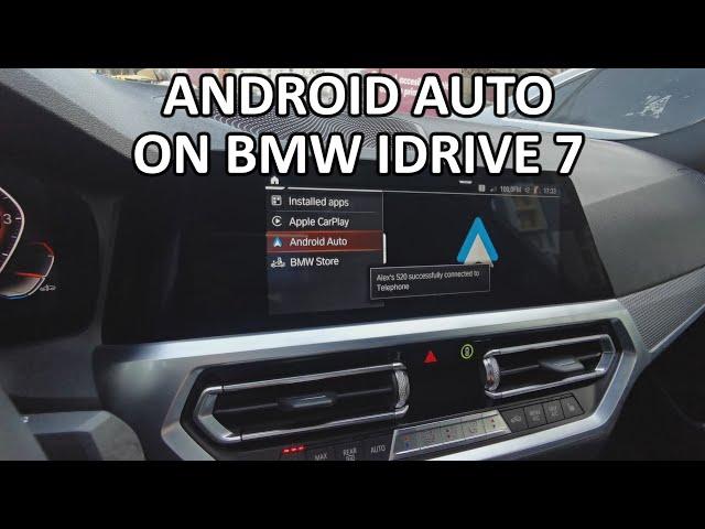 How to Connect Android Auto Wireless to BMW IDrive 7.0 - Easy!