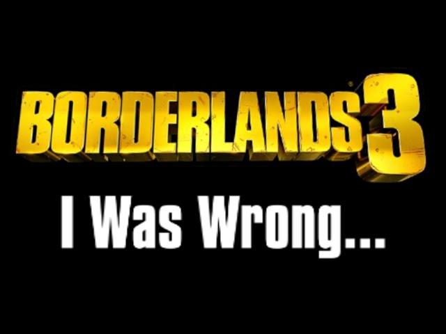 So I Revisited Borderlands 3...