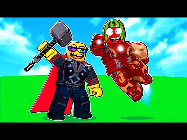 ROBLOX 2 PLAYER SUPERHERO TYCOON