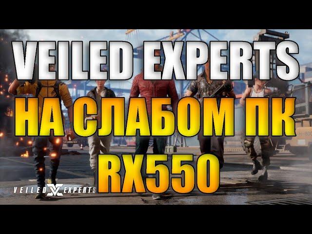 VEILED EXPERTS на слабом пк RX550