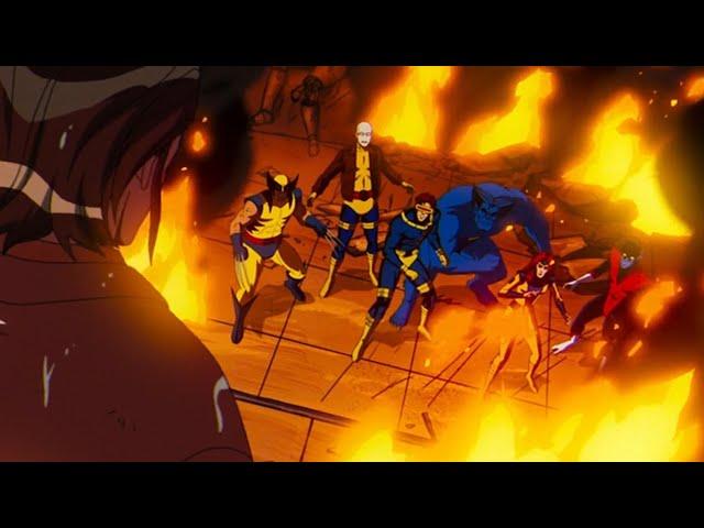 X-Men VS Trask Prime Sentinel Full Fight | X-Men 97 Episode 7