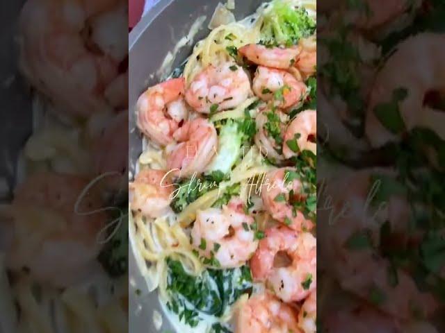 Elevate your shrimp alfredo