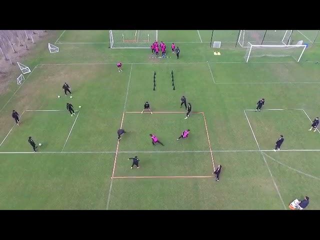 Football Training Session (Pressing)