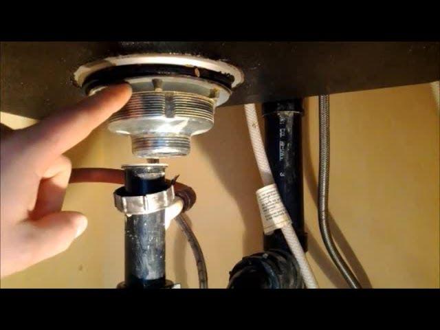 How to Replace A Kitchen Sink Strainer