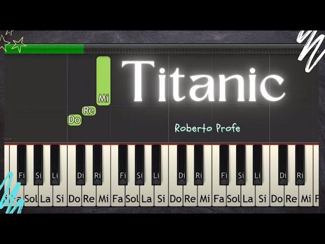 Titanic | Piano tutorial | Professor Roberto