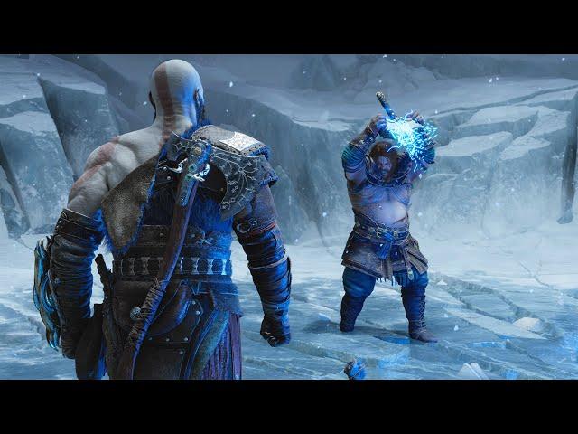 Kratos vs Thor The First Battle! God of War: Ragnarok PC RTX 4090 4K