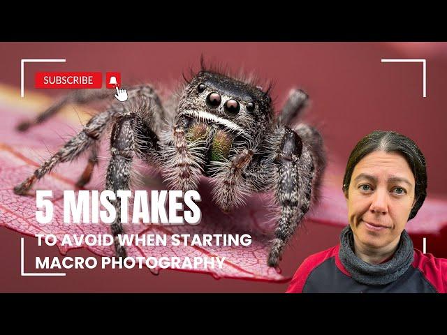 5 mistakes beginners make in macro photography