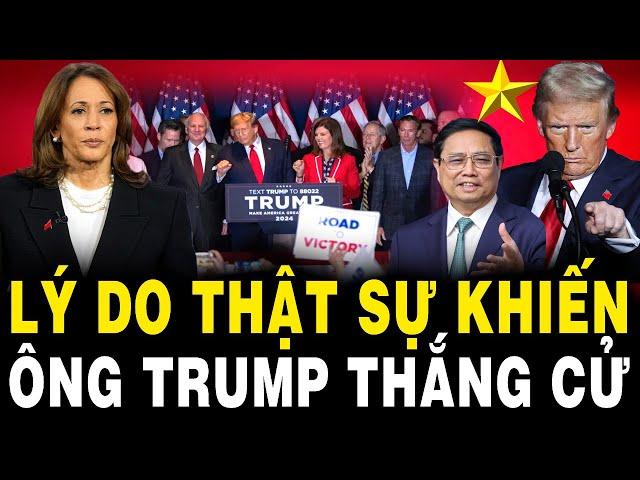 Lý Do Thật Sự Để Ông Trump Vượt Qua Bà Harris Để Đắc Cử Tổng Thống Mỹ 2024