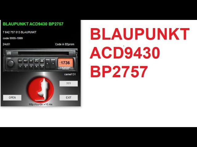 BLAUPUNKT ACD9430 BP2757