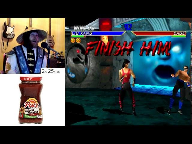 Mortal Kombat 4 speedrun WR in 6:33 on Playstation