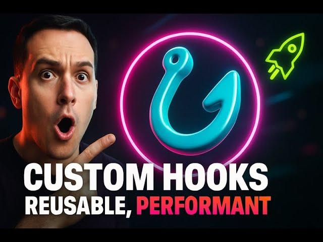React Custom Hooks Mastery  Reusable Logic & High-Performance Components Explained