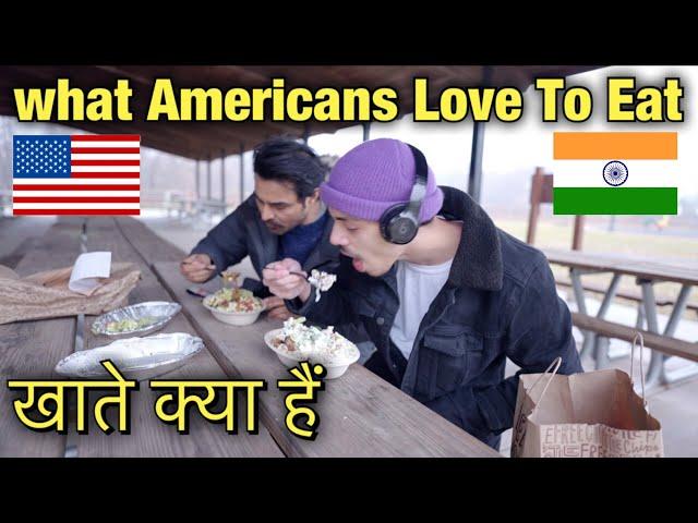 What Americans Love To Eat | Chipotle | American Food | Indian Vlogger | Cinematic Hindi Vlog