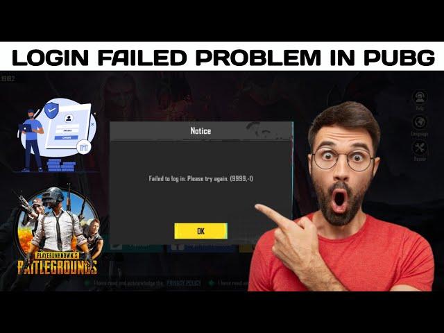 How To Fix Failed To Login Please Try Again PUBG Mobile | Fix PUBG MOBILE Not Login With Facebook