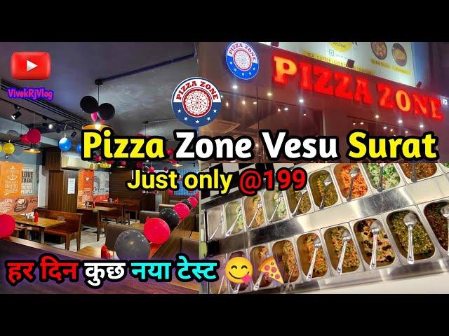 Pizza Zone | Pizza Zone Surat | Unlimited Food in Surat |Vivek Rj Vlog #unlimited #food #buffet