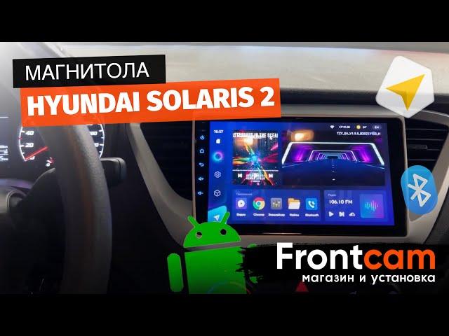 Магнитола TEYES CC3 Hyundai Solaris 2 на ANDROID