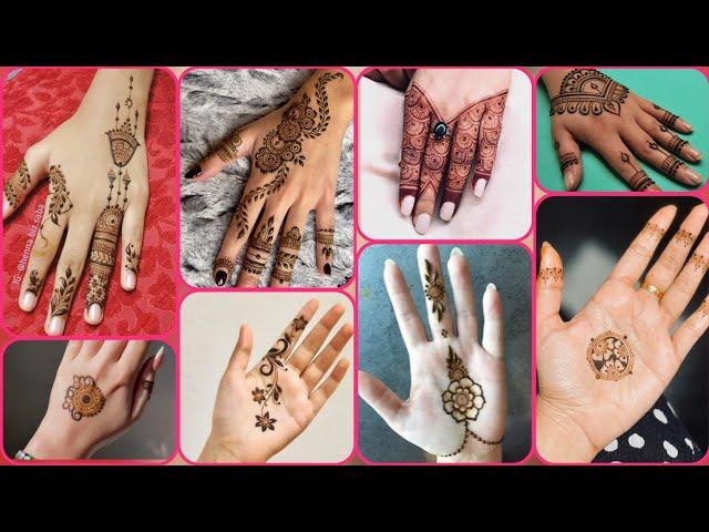 easy & simple minimal mehndi designs | short mehandi designs | viral mehndi designs   #mehndi