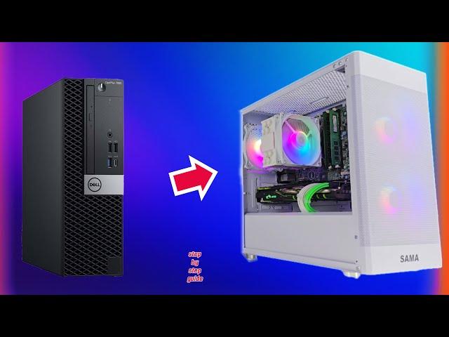 How to transform a Dell Optiplex into a Gaming PC & Office PC Case Swap