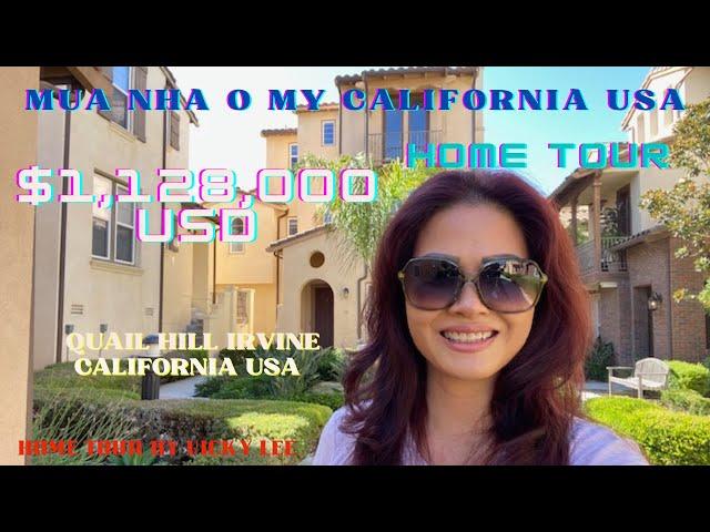 Home Tour Beautiful $1,128,000 Home Quail Hill Irvine California USA | Real Estate