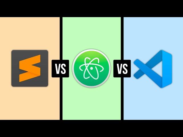 BEST 3 Text Editors for Coding...And Why?