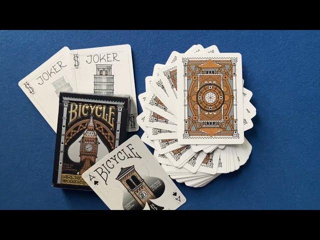 Bicycle Architectural Wonders Of The World Playing Cards - 52 Card Laboratory #bicycleplayingcards