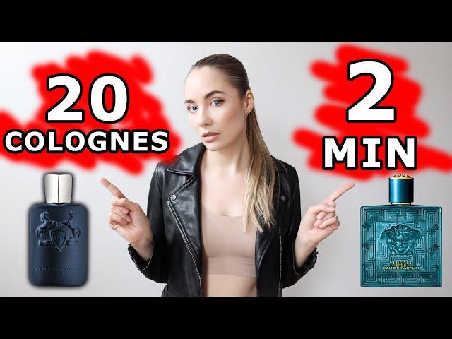 20 LONGEST - LASTING - COLOGNES IN 2 MINUTES