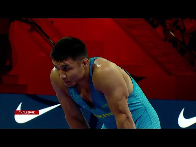 BRONZE FS - 74 kg: I. NAVRUZOV (UZB) v. N. KAIPANOV (KAZ)