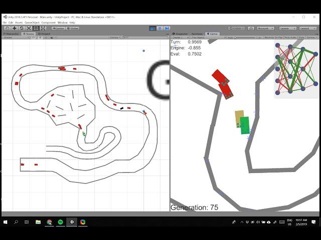 Evolutionary Artificial Neural Networks in Unity (Artz Samuel)