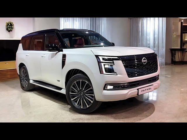 The 2025 Nissan Patrol Platinum V6T New Full Size Luxury SUV | Exterior And Interior