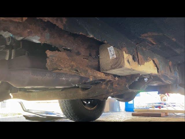 How to fix a rusted out unibody on a Jeep Cherokee