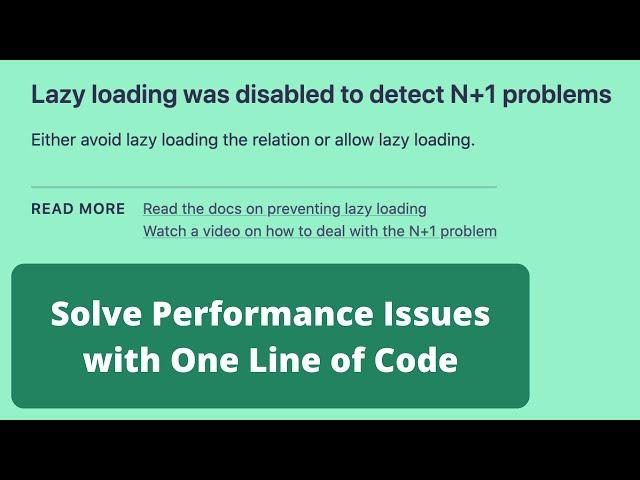 New in Laravel 8.43: Prevent N+1 Queries by Disabling Them