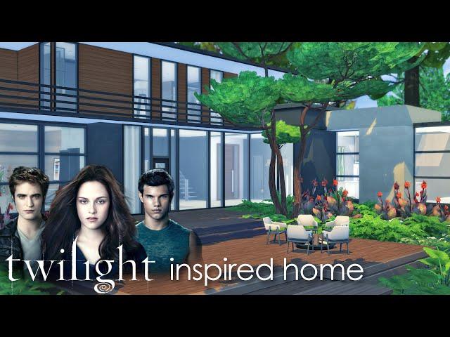 Modern Forest House  | Stop Motion build | The Sims 4 | NO CC