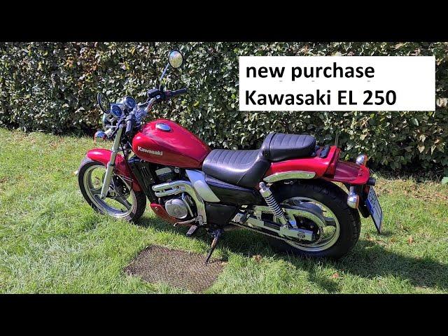 My new purchase Kawasaki EL 250