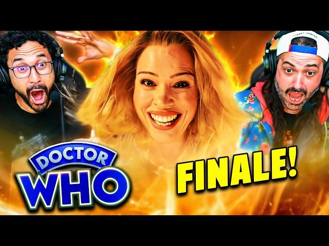 DOCTOR WHO "THE REALITY WAR" REACTION!! The Fifteenth Doctor Regenerates | 15x6 / 2x6 Finale Review