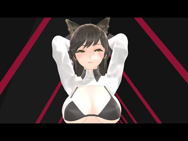 R18 MMD Race Queen Atago Vibration dance