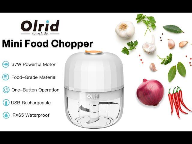 Electric garlic chopper, Olrid mini food processor