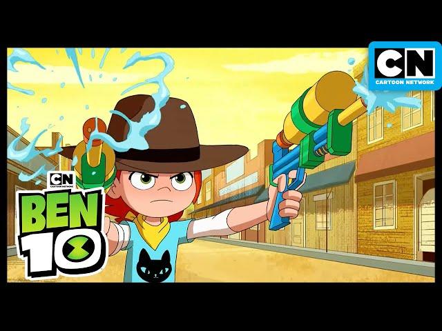 Chaos In The Wild West | Ben 10 | Cartoon Network