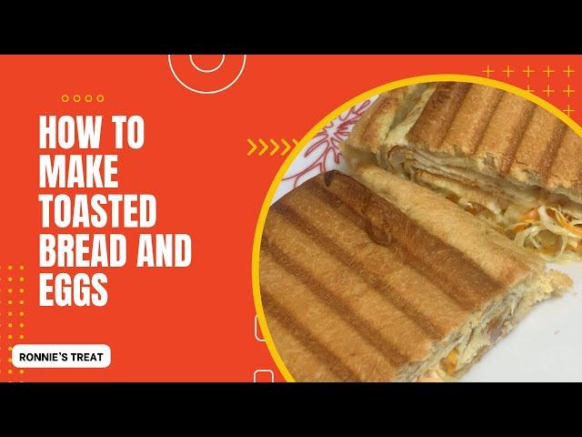 How to make the perfect toasted bread and eggs (Meshia). #meshai #eggrecipe #toastedbread