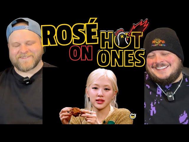 ROSÉ conquers spicy wings on HOT ONES