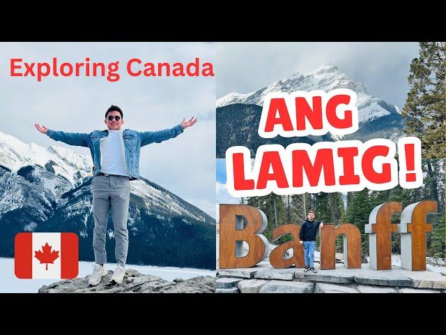 NAPAKALAMIG SA CANADA + EXPLORING BANFF | JHUN MARTIN TRAVEL VLOG