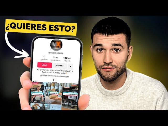 Cómo CRECER en TIKTOK en 2025 (Caso Real)